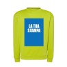 Customisable crew-neck sweatshirt