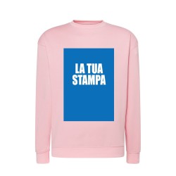 Customisable crew-neck sweatshirt