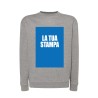 Customisable crew-neck sweatshirt