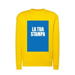Customisable crew-neck sweatshirt