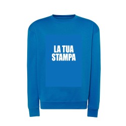 Customisable crew-neck sweatshirt