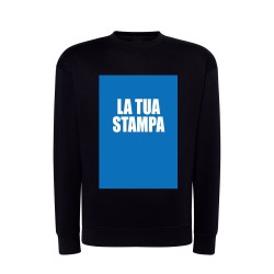 Customisable crew-neck sweatshirt