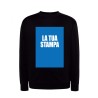 Customisable crew-neck sweatshirt