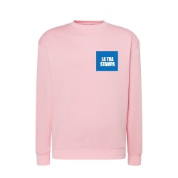 Customisable crew-neck sweatshirt