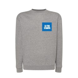Customisable crew-neck sweatshirt
