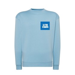 Customisable crew-neck sweatshirt