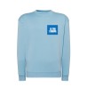 Customisable crew-neck sweatshirt