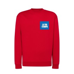 Customisable crew-neck sweatshirt