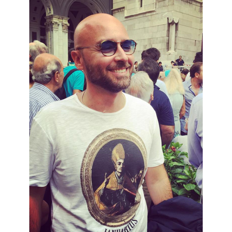 Januarius, Men's T-shirt San Gennaro Napoli