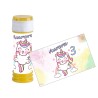 Personalised bubble bottles