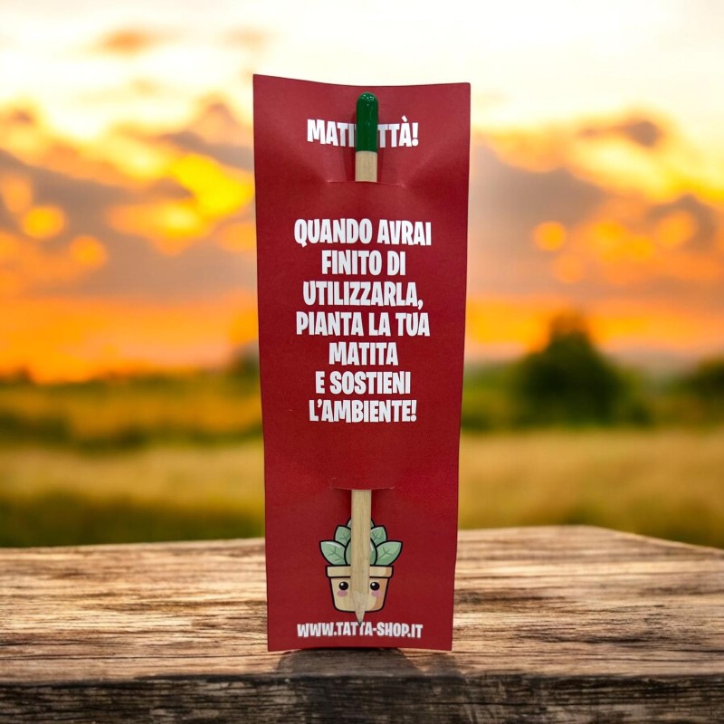 Matitattà, La matita piantabile Matitattà, La matita piantabile