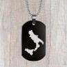 Southern Italy, Elegant black nameplate