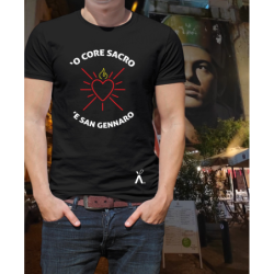 'O Core sacro 'e san Gennaro T-shirt Unisex Naples