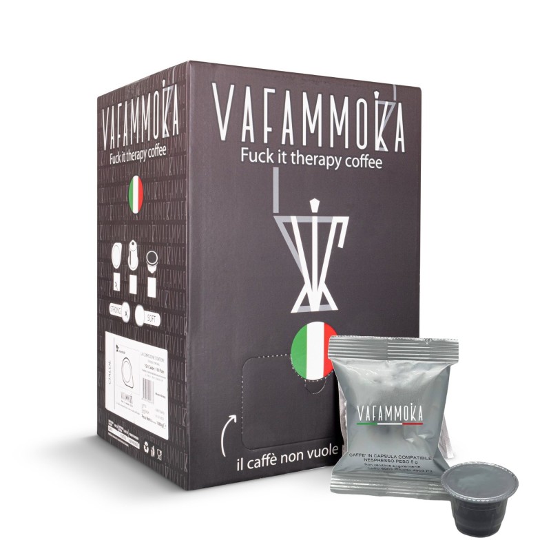 Confezione 100 Capsule miscela "Soft Arabica 100%" (Compatibili Nespresso)