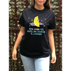 Sta luna me pare Unisex T-shirt Neapolitan Song