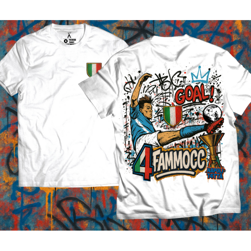 4FAMMOCC, the Napoli Scudetto T-shirt