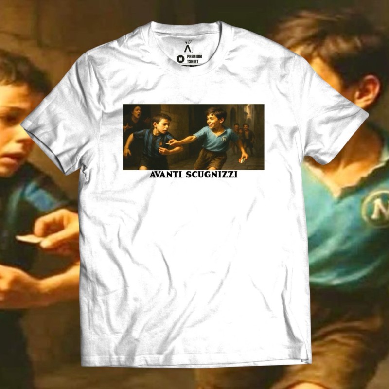 Avanti Scugnizzi, the Napoli Scudetto T-shirt