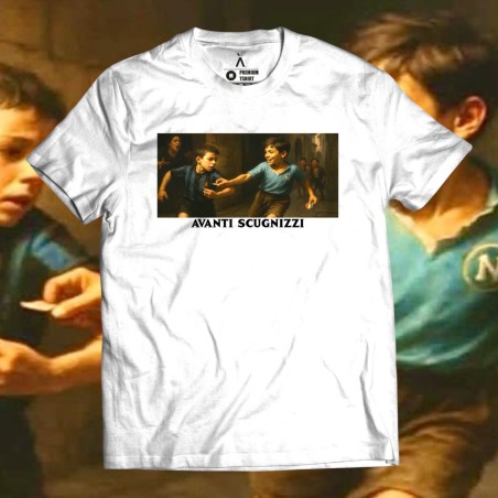 Avanti Scugnizzi, the Napoli Scudetto T-shirt