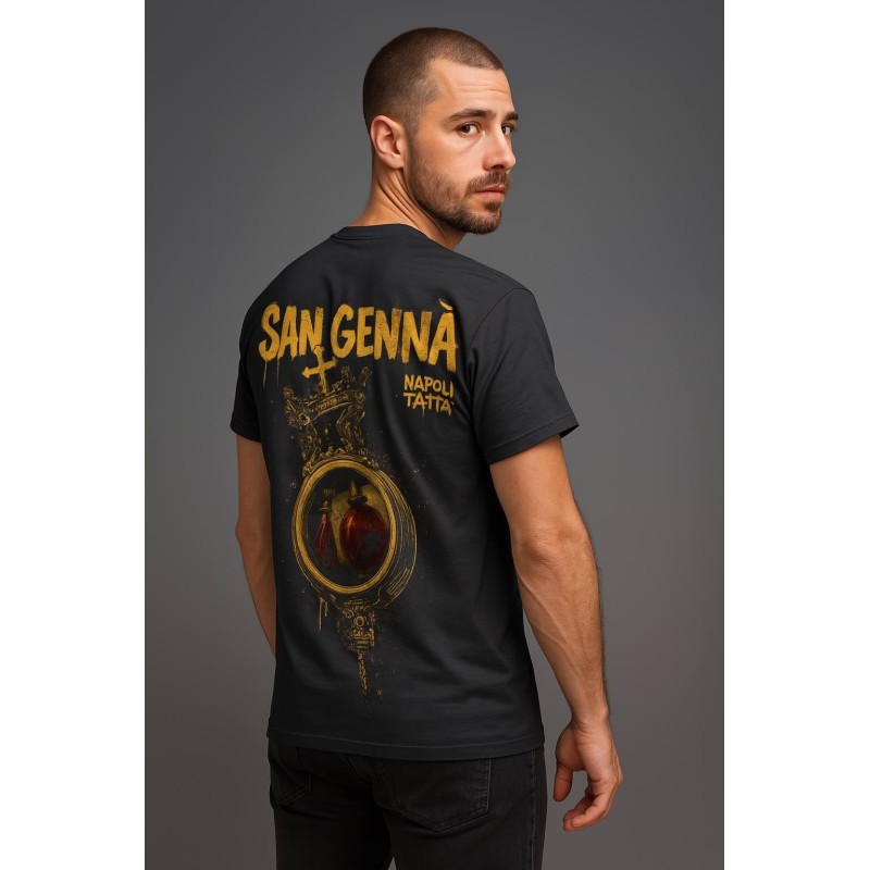 SAN GENNÀ, T-Shirt Unisex e Felpa girocollo per San Gennaro SAN GENNÀ, T-Shirt Unisex e Felpa girocollo per San Gennaro