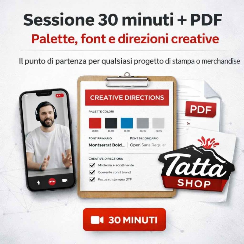 Servizio Brief Creativo per Aziende · Tattà® Shop