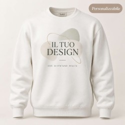 Felpa girocollo personalizzabile