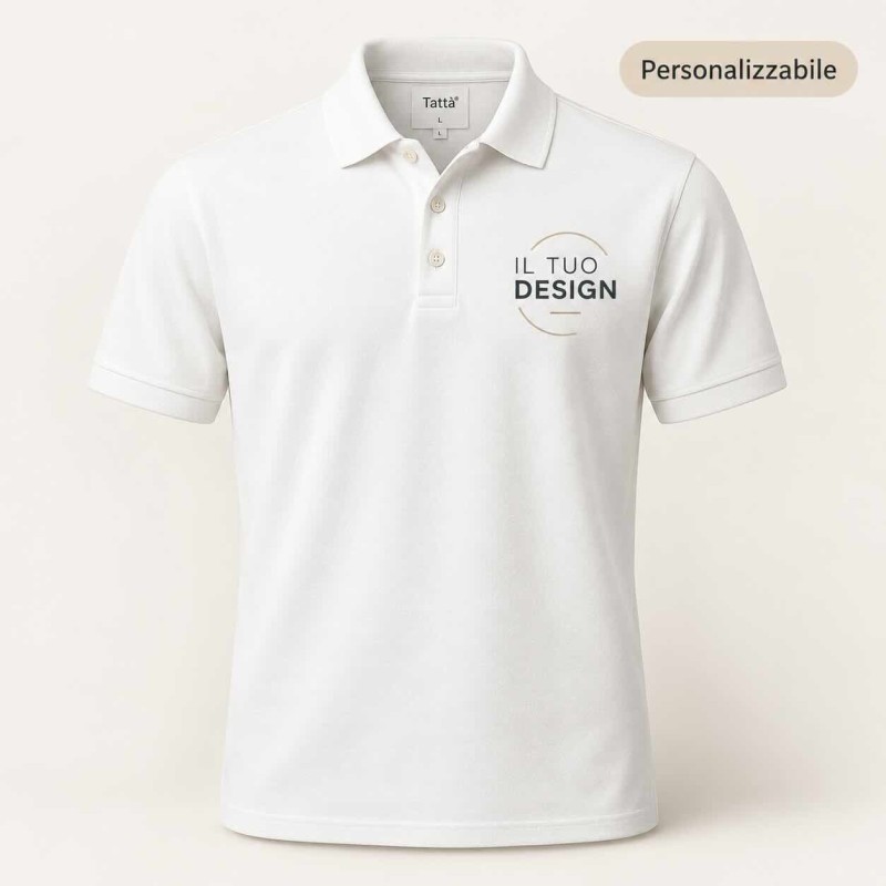 Customisable polo shirt