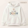 Customisable hoodie for boys and girls