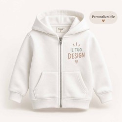 Kids' Personalisable Zip-Up Hoodie