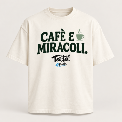 T-shirt Tattà®4People Cafè e Miracoli
