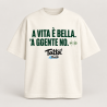 T-shirt Tattà®4People A Vita È Bella ’A Ggente No