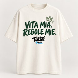 T-shirt Tattà®4People Vita Mia Regole Mie