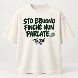 T-shirt Tattà®4People Sto Bbuono Finché Nun Parlate