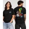 Asso ’e Mazze T-shirt, logo on the chest and large ciuccio print on the back