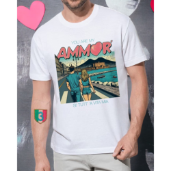 You are my AMMOR', Unisex T-shirt Neapolitan love