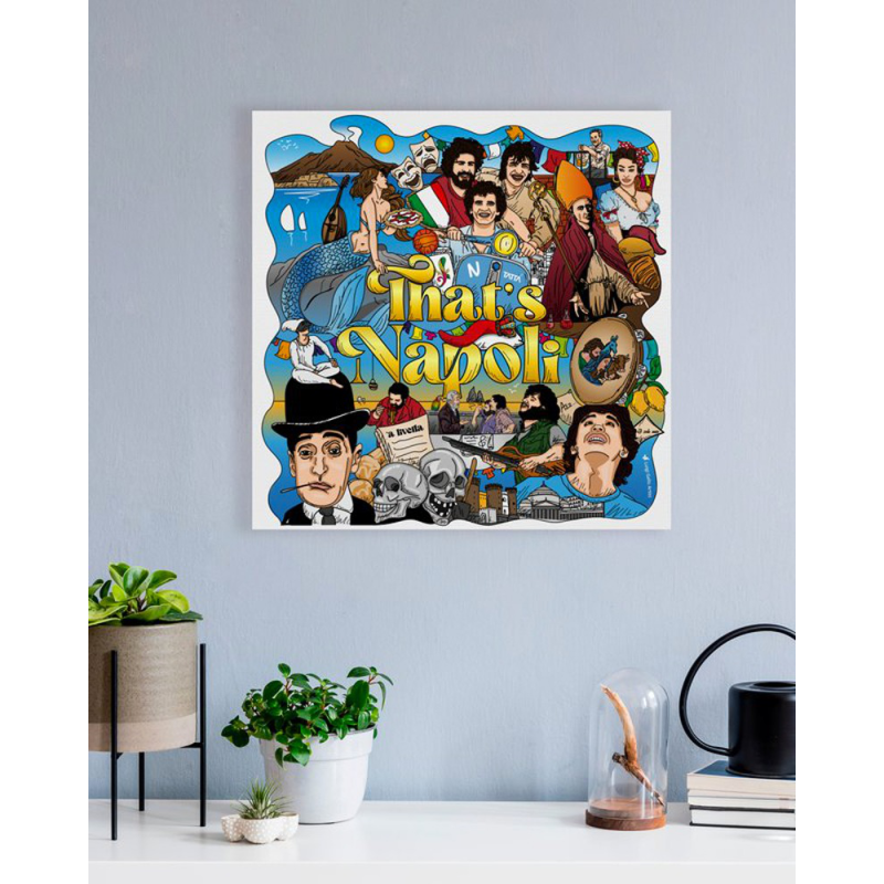 That's Napoli, Canvas print