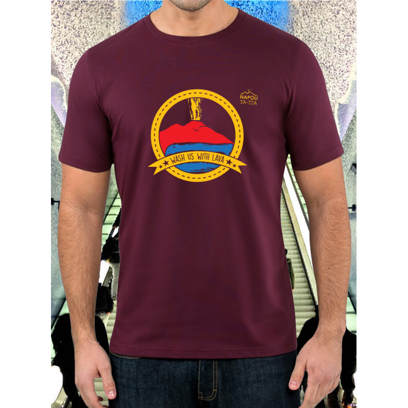 Lavaci col Fuoco, Unisex T-shirt, a tribute to Vesuvius
