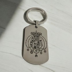 Bourbon Coat of Arms Keyring