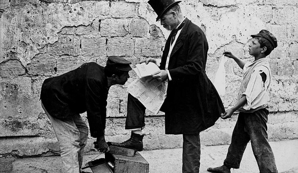 Antichi mestieri: lo sciuscià